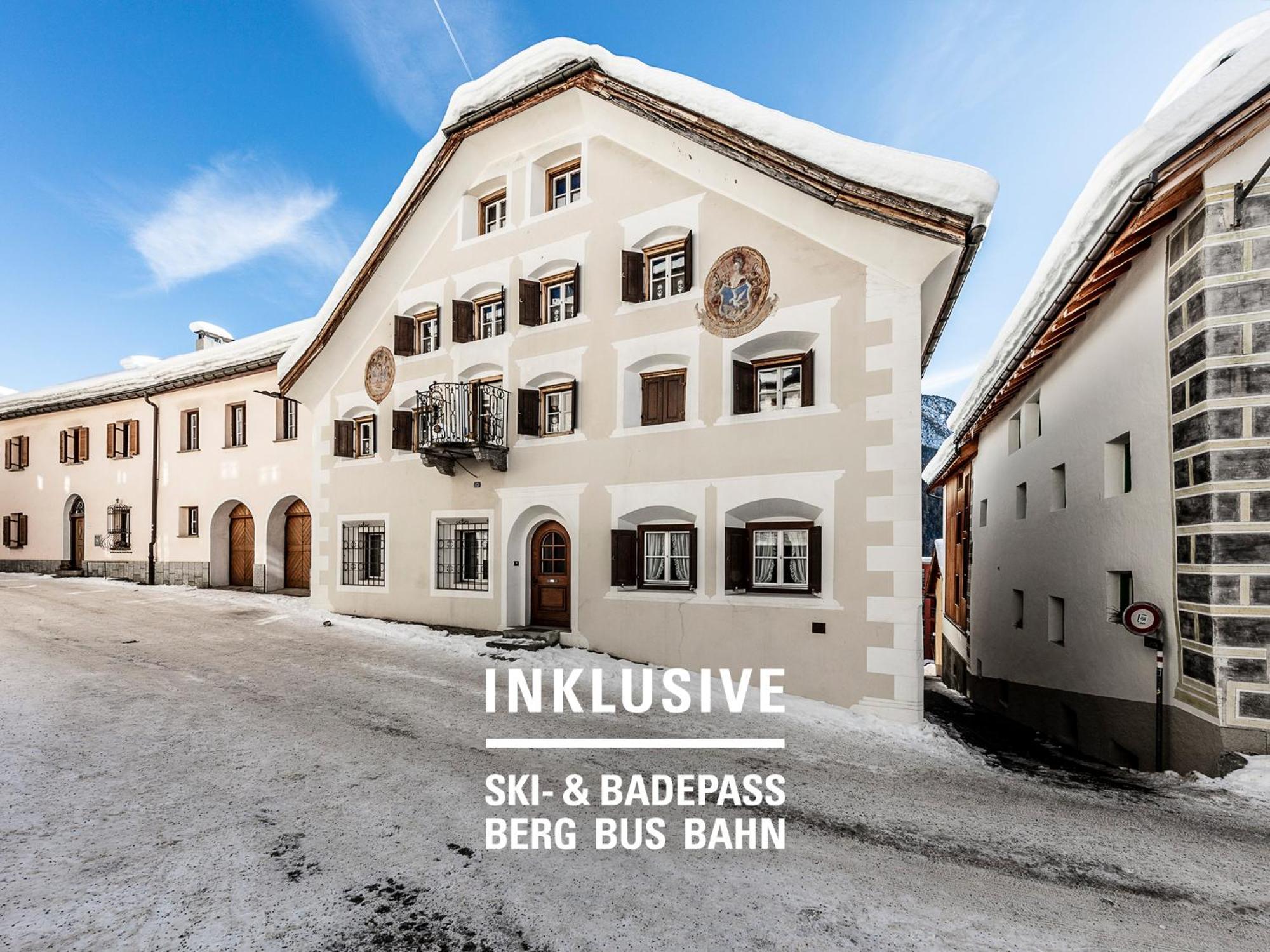 Badehotel Belvair Scuol Exteriör bild