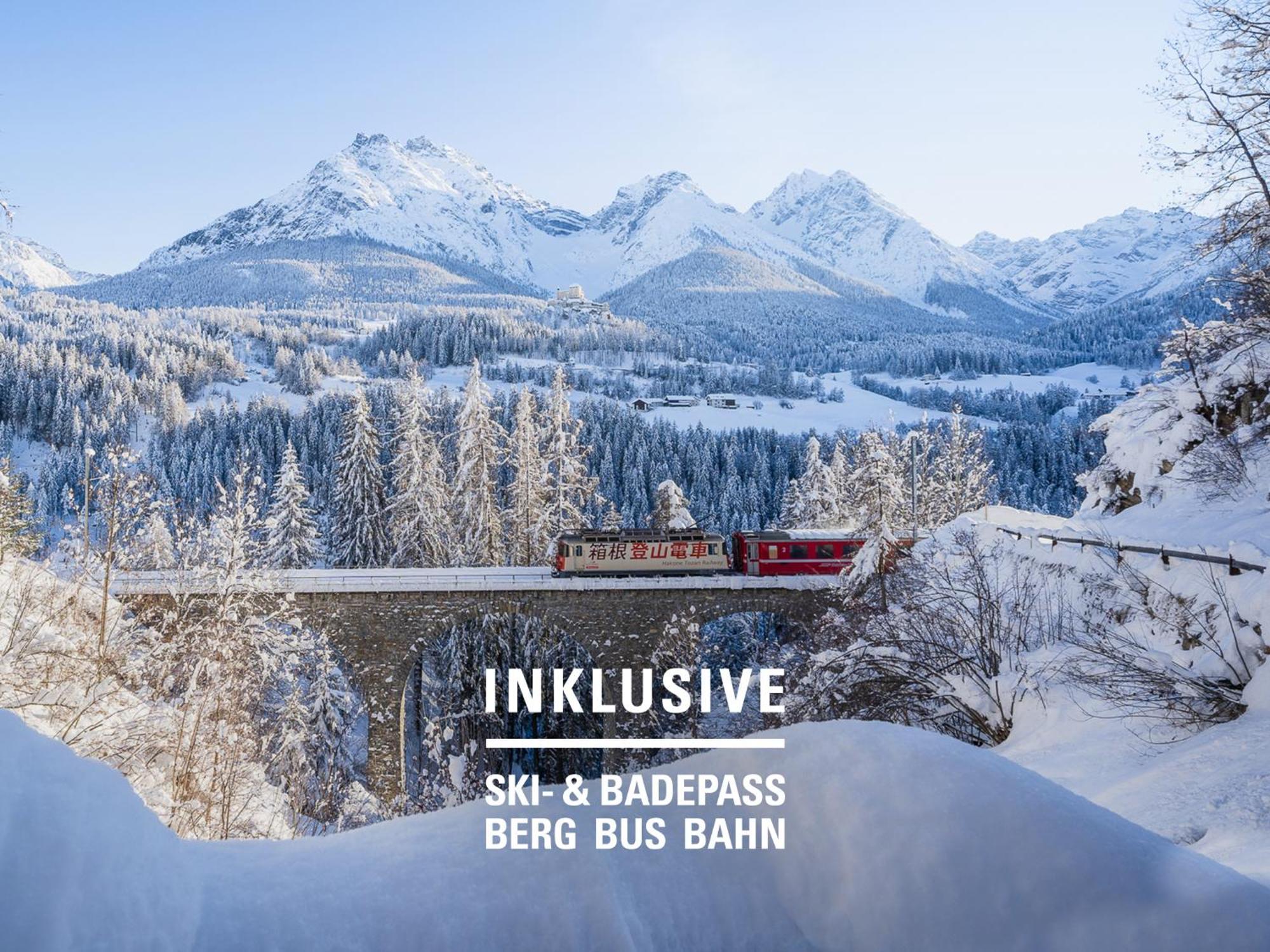 Badehotel Belvair Scuol Exteriör bild