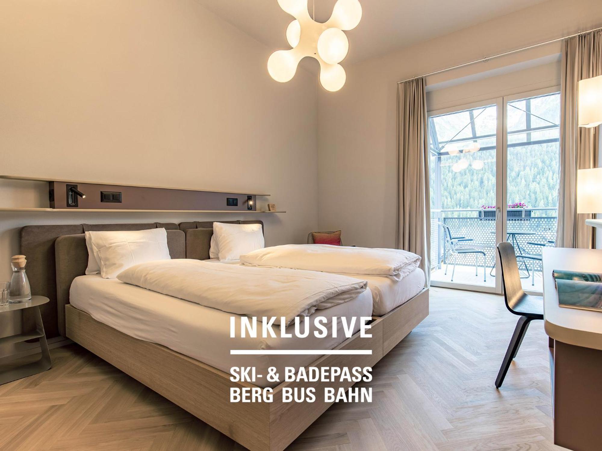 Badehotel Belvair Scuol Exteriör bild