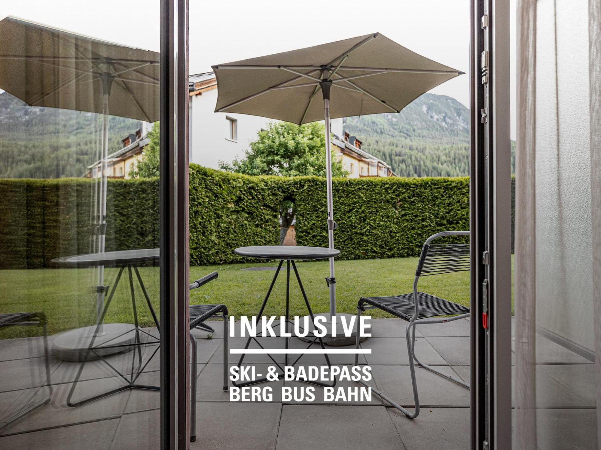 Badehotel Belvair Scuol Exteriör bild