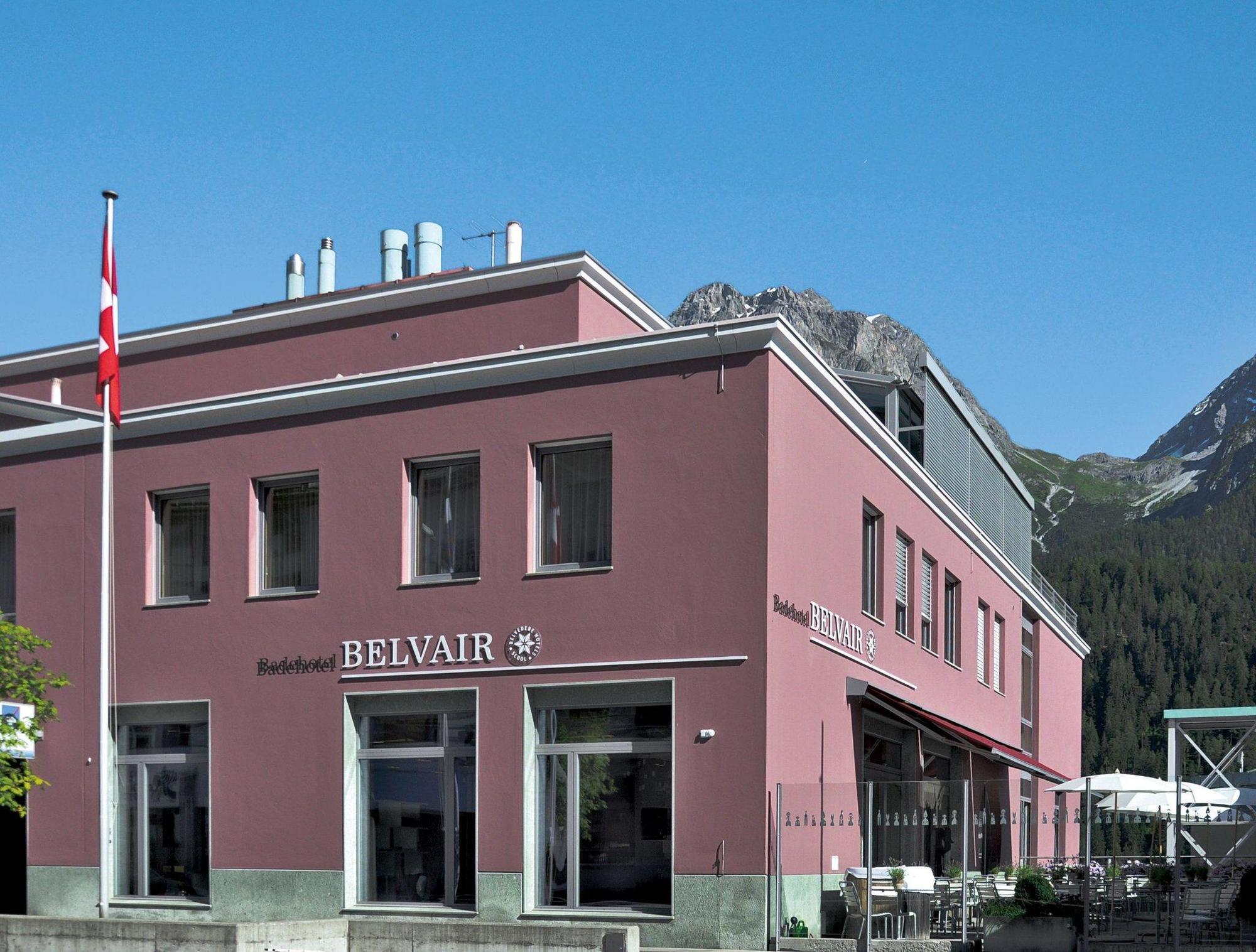 Badehotel Belvair Scuol Exteriör bild