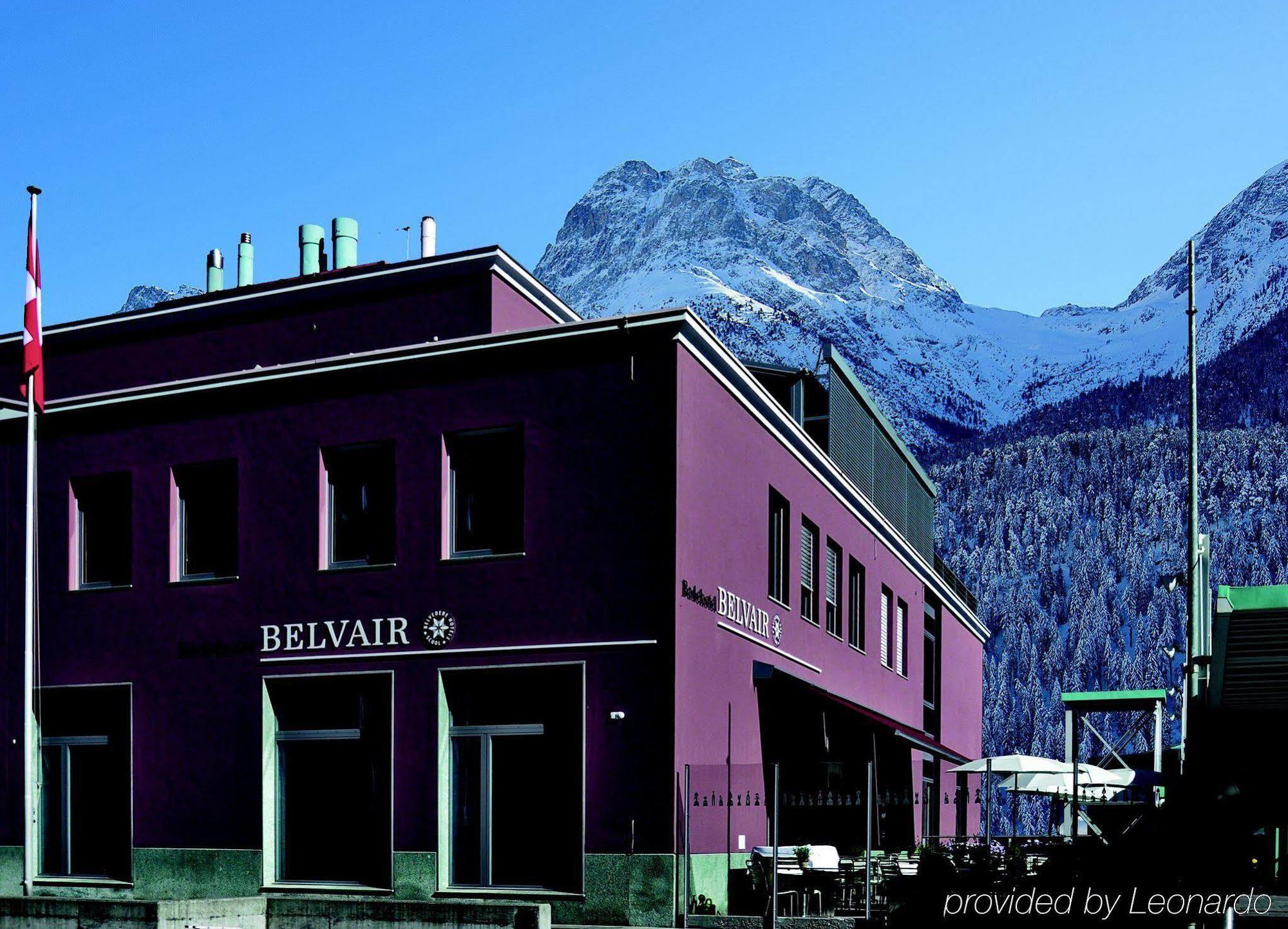 Badehotel Belvair Scuol Exteriör bild