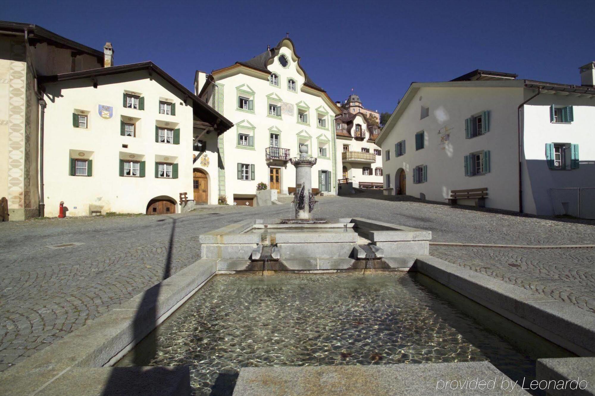 Badehotel Belvair Scuol Exteriör bild